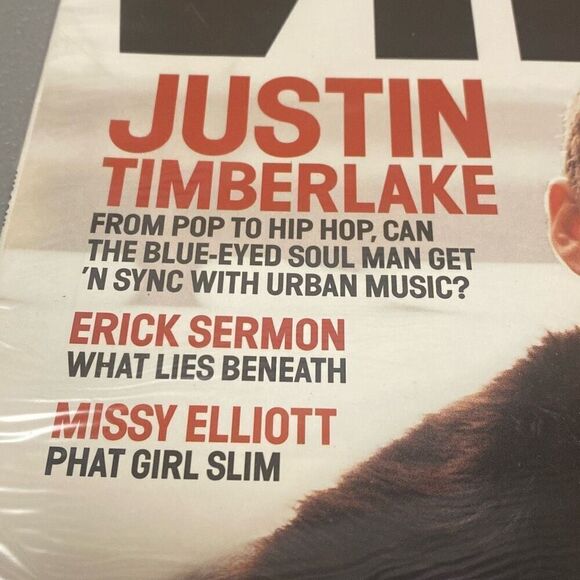 VIBE Magazine Feb 2003 Justin Timberlake NSYNC Missy Elliott NAS Y2K *SEALED* - Picture 6 of 7